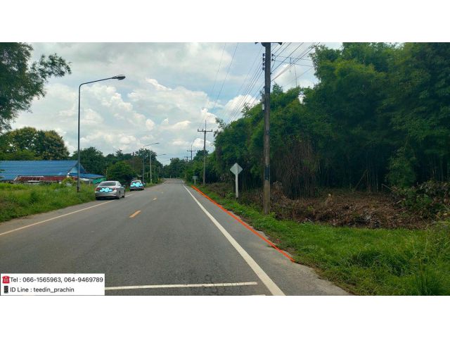 ขายที่ดินติดถนนลาดยาง ที่ในเขต ชุมชน ทำเลค้าขาย ที่ไม่ต้องถมดิน