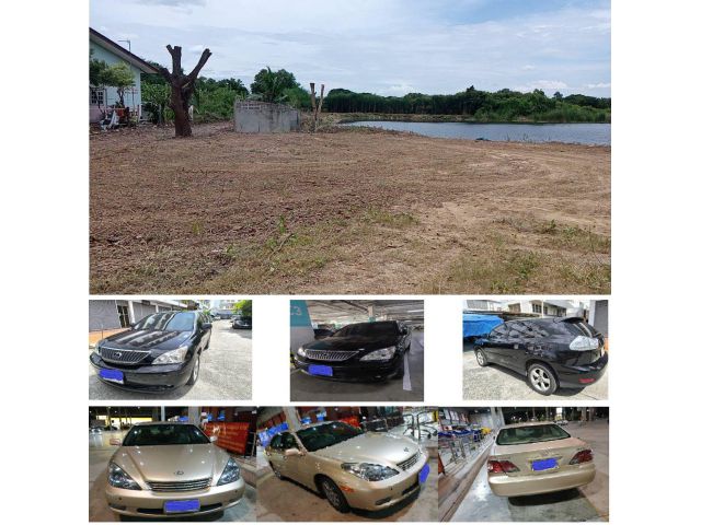 ขายโละ ที่โฉนดต่ำกว่าราคาตลาด แถมรถ lexus es300 และ rx300