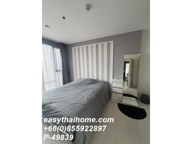 P-49839 ให้เช่า Rhythm Sukhumvit 42 (ริทึ่ม สุขุมวิท 42) | 1 ห้องนอน 1 ห้องน้ำ | วิวเมือง | ชั้น 8 | เฟอร์นิเจอร์ครบ