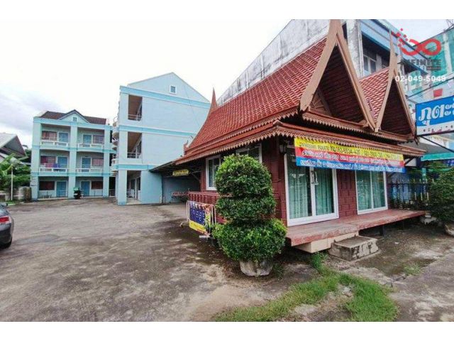 ขายอพาร์ทเม้นท์ ทำเลใจกลางเมือง 3 ชั้น 145 ตรว. ถนนชยางกูร เลี่ยงเมืองอุบลราชธานี