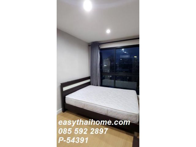 P-54391 ขายคอนโด Metro Sky Ratchada ชั้น 8 อาคาร C พื้นที่ 27 ตรม. เฟอร์ครบ มีเครื่องซักผ้า พร้อมอยู่ Line ID: @easythaihome 085-592-2897
