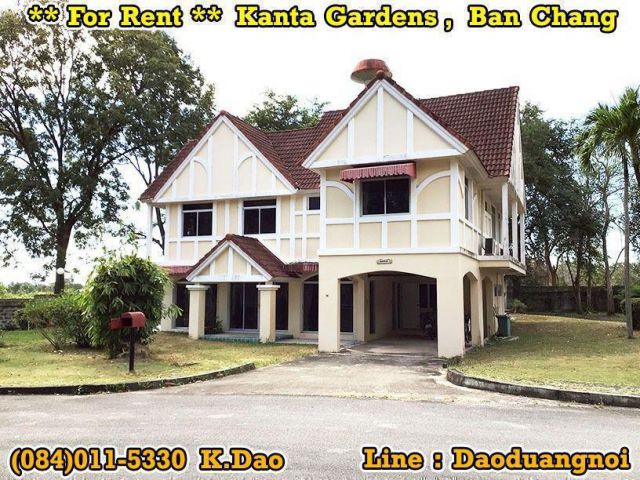 Kanta Gardens, Ban Chang *** House for Rent ***