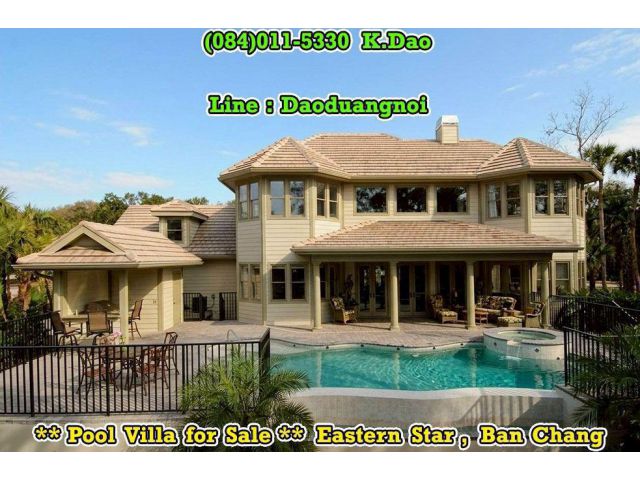** Pool Villa for Sale *** Eastern Star, Ban Chang