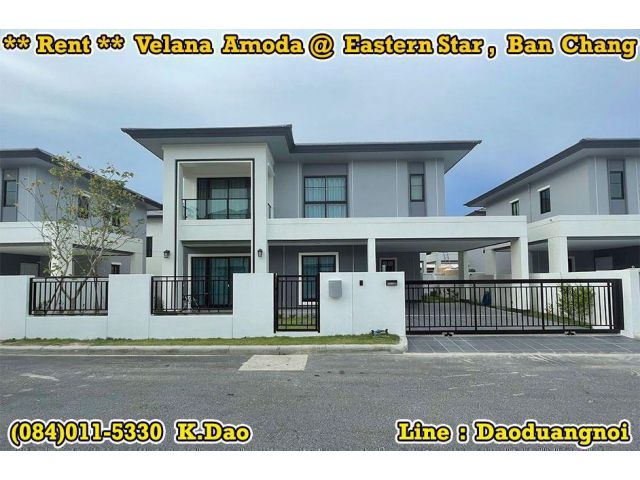 Velana Amoda @Eastern Star Golf Course, Ban Chang *** House for Rent ***