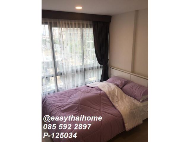 P-125034 ให้เช่าคอนโด เมโทรลักซ์ โรสโกลด์ พหล-สุทธิสาร ชั้น 4 อาคาร B วิวเมือง 30 ตรม. เฟอร์ครบ พร้อมอยู่