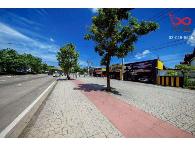 ขายที่ดินถมแล้ว 366 ตร.ว. ติดถนนเทพรักษ์ บางเขน ผังสีเหลือง ย.3