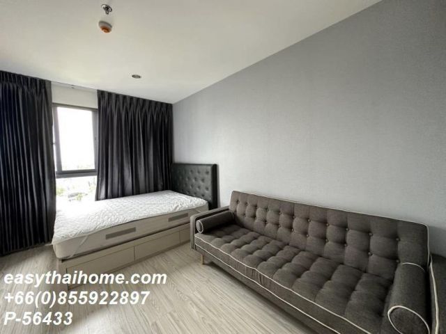 P-56433 ให้เช่า Ideo Mobi Sukhumvit Eastgate (ไอดีโอ โมบิ สุขุมวิท อีสท์เกต) | Studio | 23 ตร.ม. | ชั้น 11 | วิวเมือง