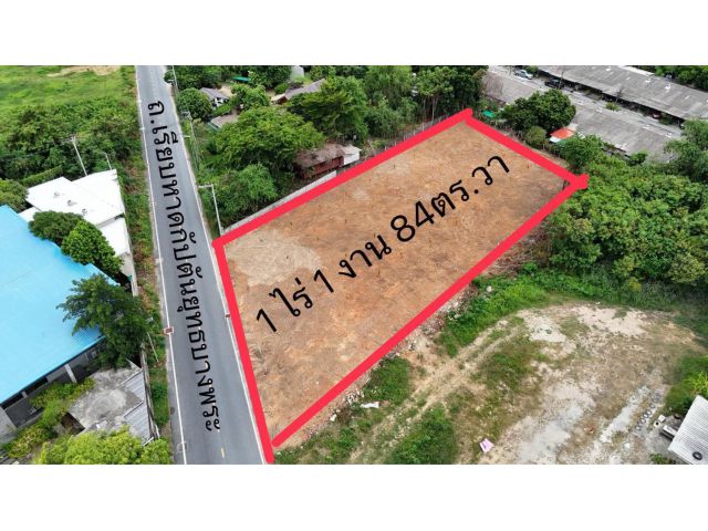 ที่ดินบางพระติดถนนทางลงหาดกัปตันยุทธ 1-1-84ไร่ เหมา 19.5ล้าน ต.บางพระ อ.ศรีราชา จ.ชลบุรี ที่ดินใกล้ถนนสุขุมวิท ติดถนนทางลงหาด