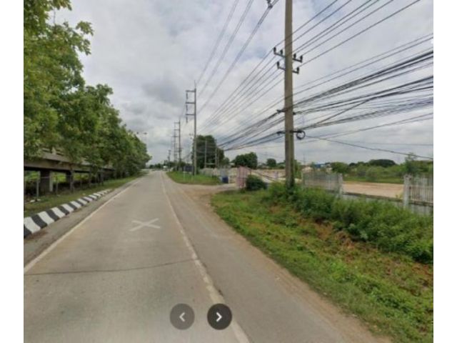 ขายที่ดินแปลงใหญ่ ทำเลดี ติดถนนทางหลวงสายเอเชีย หมายเลข 32 คลองสวนพลู-อยุธยา