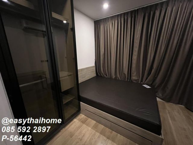 P-56442 ปล่อยเช่าด่วน! คอนโด Groove Ratchada - Rama 9 ชั้น 7 วิวเมือง 1 ห้องนอน 1 ห้องน้ำ ใกล้ MRT พระราม 9