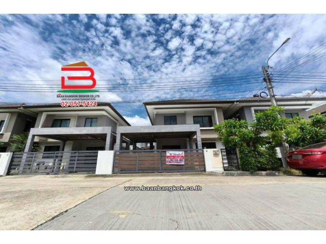 บ้านเดี่ยว 2 ชั้น เนื้อที่ 39.6 ตร.ว. Areeya Como Wongwean-Ramintra : อารียา โคโม่ วงแหวน-รามอินทรา