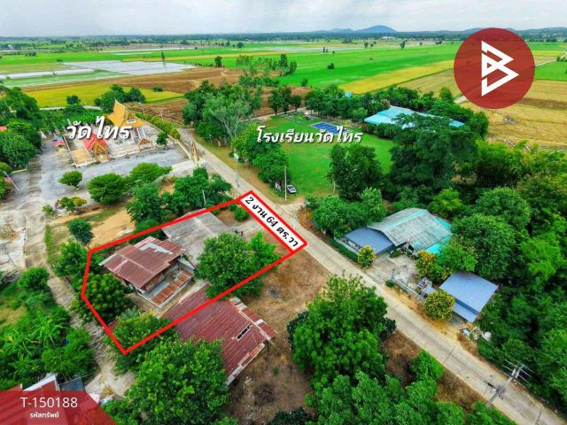 ขายบ้านเดี่ยวพร้อมที่ดิน เนื้อที่ 2 งาน 64 ตร.วา เดิมบางนางบวช สุพรรณบุรี