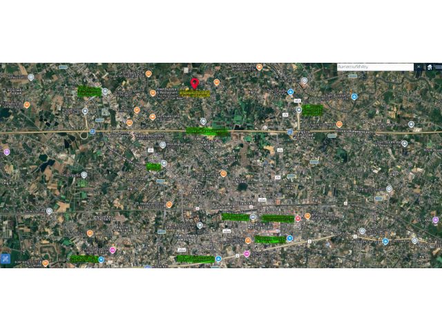 ขายด่วน ที่ดินแปลงใหญ่ 2 ไร่ 2 แปลง แยกแปลงได้ แปลงละ 5.4 ล้านบาท ทำเลศักยภาพ ใกล้ใจกลางเมืองนครปฐม