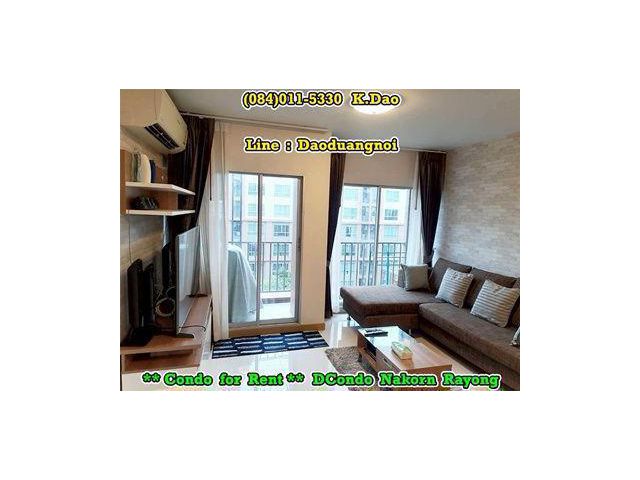 DCondo Nakorn Rayong *** 2-Bedroom Type *** Rayong City +++ Pool View +++