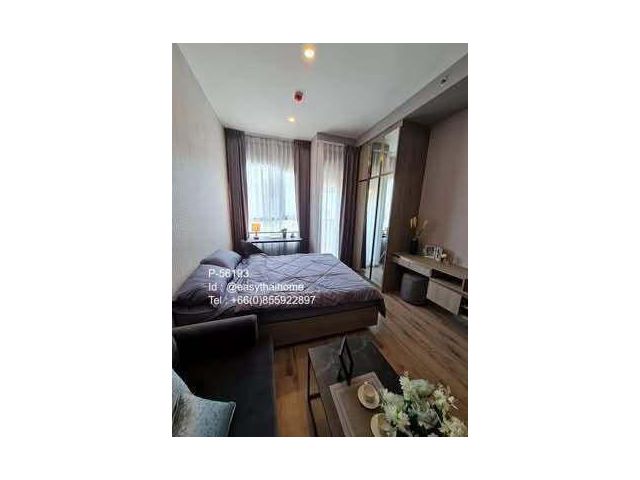 P-56193 ให้เช่า Knightsbridge Prime Onnut (คอนโด ไนท์บริดจ์ ไพร์ม อ่อนนุช) | ห้องสตูดิโอ | วิวเมือง | ชั้น 24