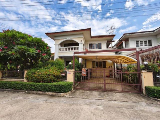 ขายบ้านเดี่ยวแปลงมุม 95.2 ตร.ว. หมู่บ้านนิศาชล บางแวก 79