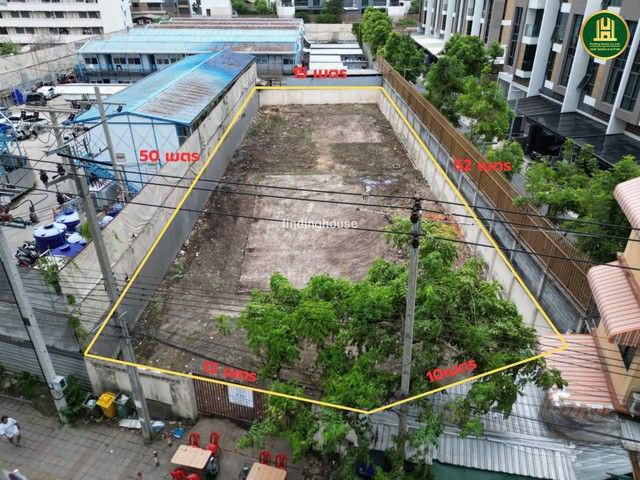 ขายที่ดิน 214.8 ตร.ว. บางโพงพาง ยานนาวา ติดถนนเลียบวงแหวนอุตสาหกร
