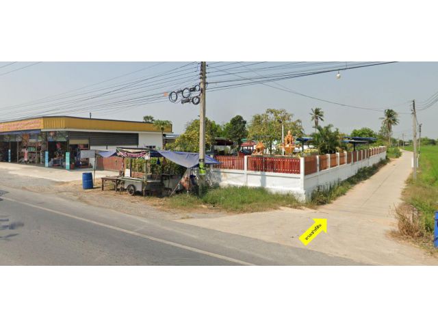 ขายที่ดิน 8 ไร่ ติดแม่น้ำท่าจีน ต.บางไทรป่า อ.บางเลน จ.นครปฐม