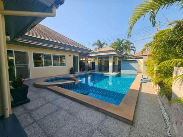 ขายบ้าน Pool Villa 3 ห้องนอน ห้วยใหญ่ ชลบุรี สระว่ายน้ำส่วนตัว #PV2