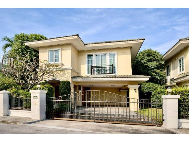 บ้านเดี่ยว 2 ชั้น 71 ตรว. โครงการแกรนด์โมนาโค (Grand Monaco) หลังใหญ่สะใจ ใกล้สุวรรณภูมิ