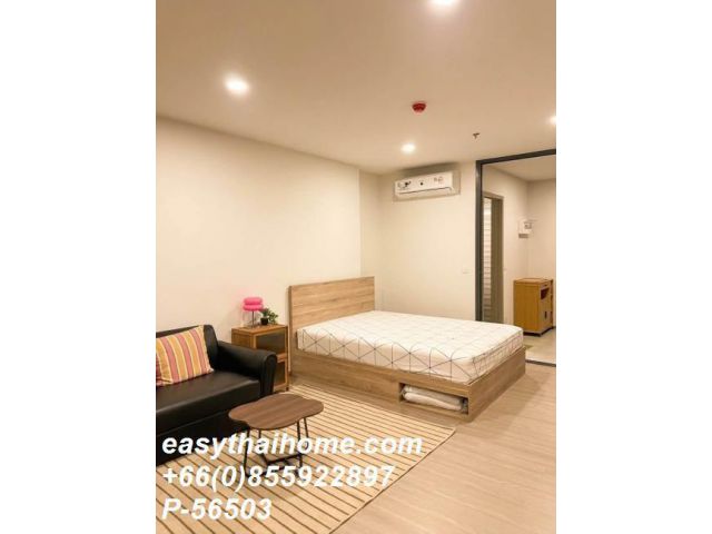 P-56503 ให้เช่า Aspire Sukhumvit - Rama 4 (แอสปาย สุขุมวิท - พระราม 4) | Studio | วิวเมือง | ชั้น 15 | 31 ตร.ม.