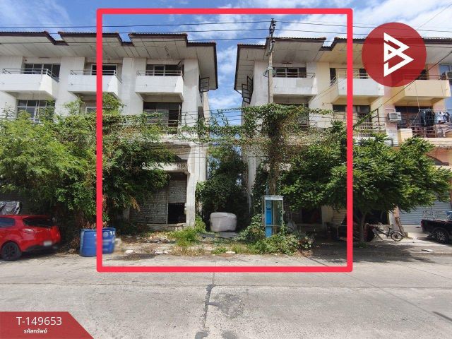 ขายอาคารพาณิชย์ 2 คูหา 3 ชั้น หมู่บ้านปัญญานคร ซอยเทศบาลบางปูู 89 สมุทรปราการ