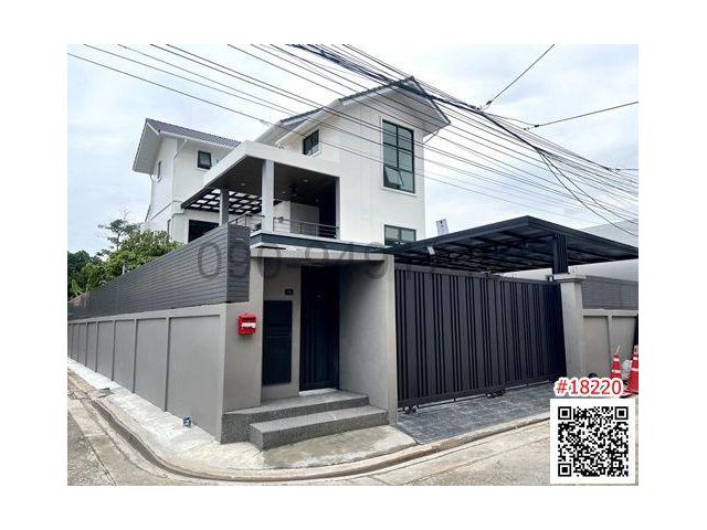 เช่า บ้านเดี่ยวสร้างใหม่ 3 ชั้น ทำเลบางโพ ใกล้ MRT บางโพ 450 เมตร