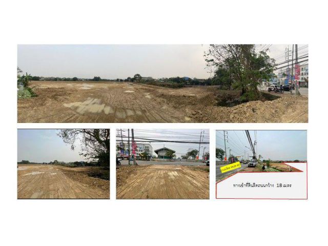 ขายที่ดินเปล่าถมแล้ว 14 ไร่ 301 ตร.ว. ซอยวัดลาดปลาดุก บางบัวทอง ทำเลดี เหมาะสำหรับการลงทุน ทำหมู่บ้านจัดสรร โกดัง