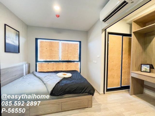 คอนโดใกล้ BTS บางจาก ให้เช่า! Plum Condo Sukhumvit 97.1 P-56550] 1 ห้องนอน ชั้น 8 | Line@easythaihome 085-592-2897