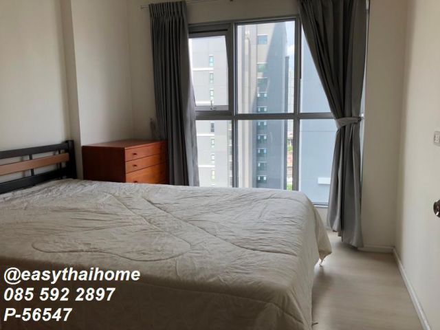 คอนโดใกล้ BTS พระโขนง ให้เช่า! Aspire Sukhumvit 48 P-56547] 1 ห้องนอน ชั้น 16 อาคาร N | Line@easythaihome 085-592-2897