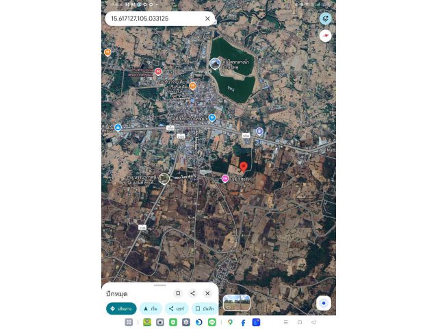 14ไร่ติดถนนลาดยาง ใกล้ตลาด ใกล้เมือง