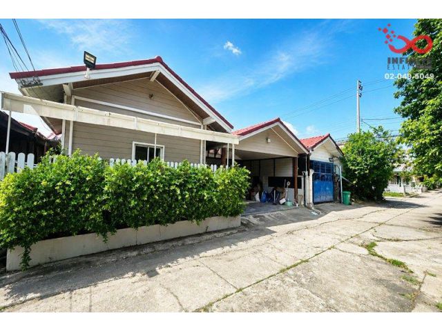ขายบ้านเดี่ยว เคหะธานี 4 ชั้นเดียว 48 ตร.ว. ถนนราษฎร์พัฒนา สะพานสูง ใกล้รถไฟฟ้าสายสีส้ม