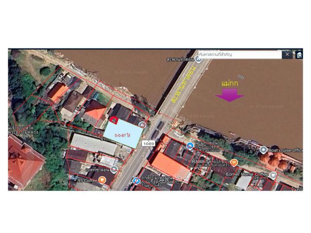 ต้องการขายที่ดินพร้อมโกดัง  ทำแลติดแม่น้ำกก  ติดสะพานท่าตอน   97  ตรว    ด่วน เจ้าของขายเอง