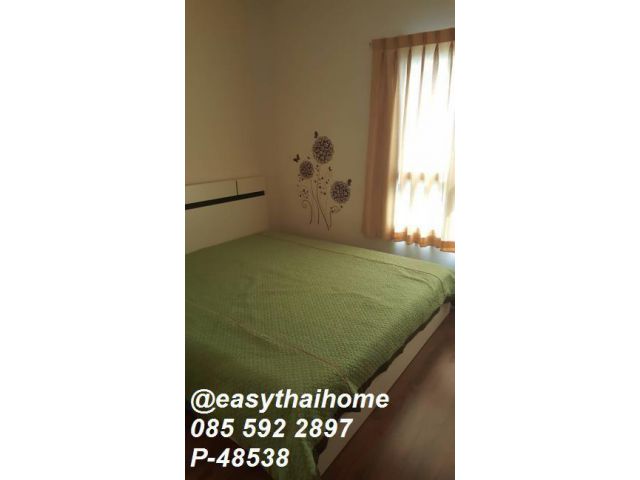 P-48538 ให้เช่าคอนโด 1 ห้องนอน Q. House Condo Sathorn ชั้น 23 วิวเมือง ห้องสวย พร้อมเข้าอยู่! ใกล้ BTS กรุงธนบุรี
