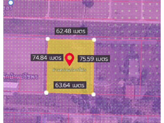 ขายที่ดินสีม่วงลาย ปลวกแดง 3 ไร่ มาบยางพรซอย2 ใกล้ถนนเส้น3013-700เมตร จ.ระยอง