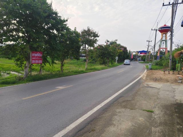 ขายที่ดิน 27 ไร่ 12 ตร.ว. ติดถนน บ้านช้าง โรจนะ 2 อุทัย อยุธยา พื้นที่สีเขียว ทำเลศักยภาพใกล้นิคมอุตสาหกรรมโรจนะ