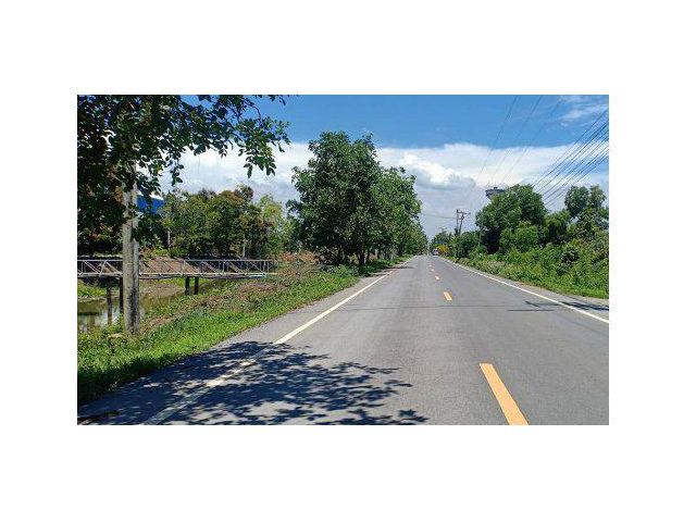 ขายที่ดิน 40 ไร่ ถนนเลียบคลอง 12 ฝั่งตะวันตก ใกล้อบต.นพรัตน์ อ.หนองเสือ จ.ปทุมธานี