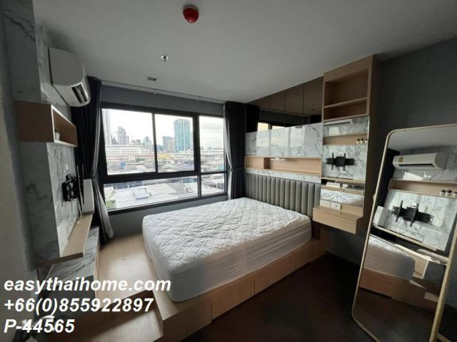 P-44565 ให้เช่า Ideo Sukhumvit 93 (ไอดีโอ สุขุมวิท 93) 1 ห้องนอน 1 ห้องน้ำ | 32 ตร.ม. | ชั้น 7 อาคาร B | วิวเมือง 19,000