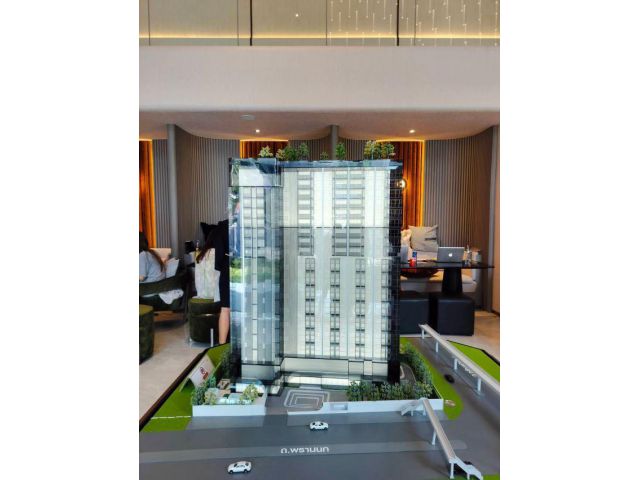 CM04444 ขายดาวน์ คอนโด โซ ออริจิ้น ศิริราช So Origin Siriraj ขนาด 61.69 ตรม 2 ห้องนอน ติดถนนพรานนก