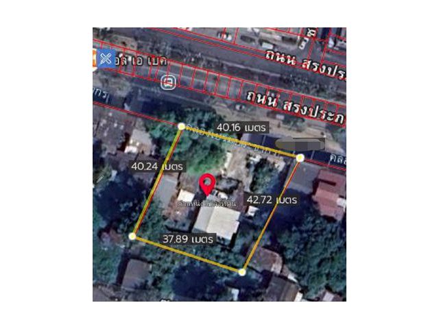 ขายที่ดินดอนเมือง 385 ตรว. ถนนสรงประภา ใกล้สนามบินดอนเมือง รถไฟฟ้าสายสีแดง ใกล้ทางด่วน ทำเลดีมาก