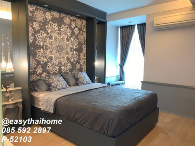 P-52103 ลากกระเป๋าเข้าอยู่ได้เลย! Via 49 Sukhumvit 49 ห้องแต่งสวย คลาสสิก ละมุนตา 35,000/เดือน รวมส่วนกลาง+จอดรถ