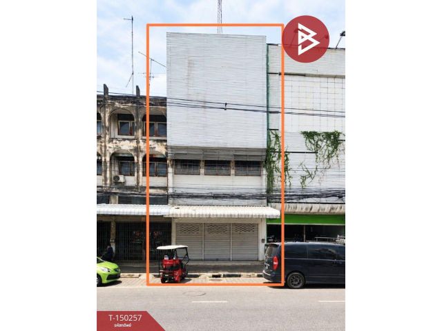 ขายอาคารพาณิชย์ เนื้อที่ 68.8 ตร.วา หน้าเมือง ราชบุรี