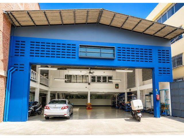 260908vispklen ให้เช่า โกดัง วิภาวดีรังสิต โกดังพร้อมสำนักงาน บ้านพัก 2 ชั้น 2 นอน 2 น้ำ ม.หอการค้าไทย 1.3 กม. 600 ตร.มท