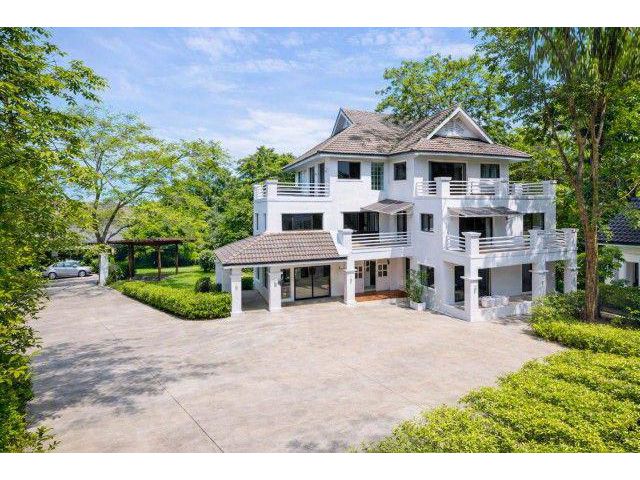 260908minosafn ให้เช่า บ้าน 3-5bed Kaset-Nawamin on SeriThai55-61 half of Rai Luxury 3story mansion Ramintra 3bath a jac