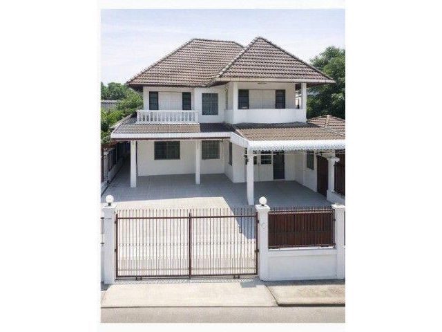 260910snrpneo ให้เช่า บ้าน ใกล้ม.ศิลปากร 1 กม. สำนักงานที่ดิน นครปฐม 850 ม.ลำพยา เมืองนครปฐม ให้เช่าบ้านเดี่ยว 2 ชั้น 5