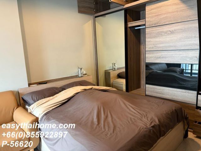 P-56620 ให้เช่า Ideo Sukhumvit 115 (ไอดีโอ สุขุมวิท 115) | 1 ห้องนอน 1 ห้องน้ำ | 34 ตร.ม. | ชั้น 8 | วิวเมือง