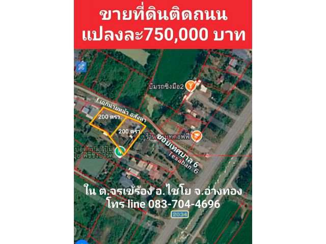 ขายที่ดิน อ.ไชโย