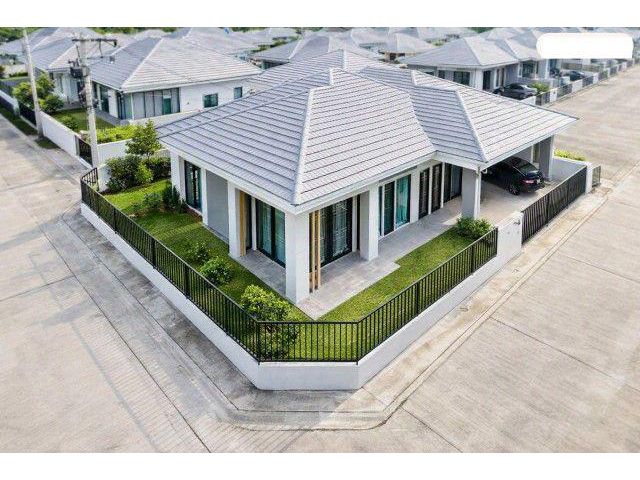 260911ltralpnsko ให้เช่า บ้าน บุญถาวร โคราช 2.7กม. บ้านเดี่ยวชั้นเดียวหัวมุม 3 นอน 2 น้ำ 72ตร.ว. 280ตร.ม. ชั้นที่ 1 72 ต