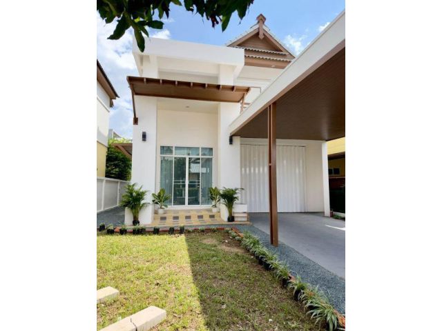 ทำเลทองใกล้เซ็นเฟส! ขายบ้านเดี่ยวเดอะกรีนเนอรี่ สันทราย รีโนเวทใหม่ 4.7 ล้าน ของแถมจัดเต็ม 5 นาทีถึงกาดสามแยก เดินทางสะด
