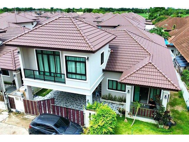 บ้านเดี่ยวหลังใหญ่ 4 นอน 4 น้ำ 63ตรว. พร้อมเฟอร์ฯ ใกล้ถ.สุขุมวิท The Private3 อ.บ้านฉาง ระยอง T.o86-3ol-6l6l